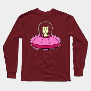 UFO Cat Long Sleeve T-Shirt